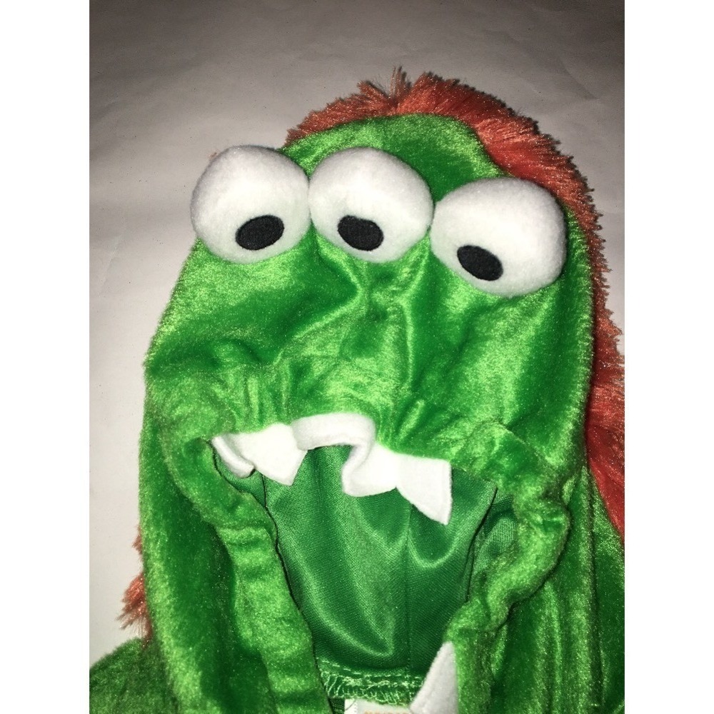 Gymboree‎ 3 Eyed Green Monster Costume Size 6-12 Months